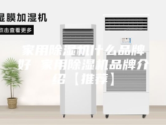 行业新闻家用除湿机什么品牌好 家用除湿机品牌介绍【推荐】