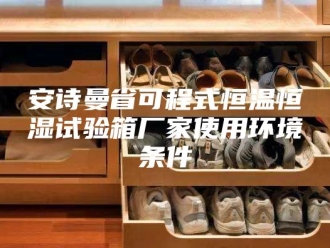 企业新闻安诗曼省可程式恒温恒湿试验箱厂家使用环境条件