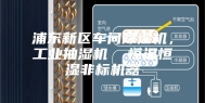 浦东新区车间除湿机，工业抽湿机  恒温恒湿非标机器