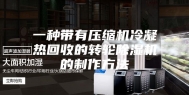 一种带有压缩机冷凝热回收的转轮除湿机的制作方法