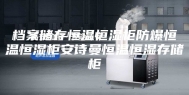 档案储存恒温恒湿柜防爆恒温恒湿柜安诗曼恒温恒湿存储柜
