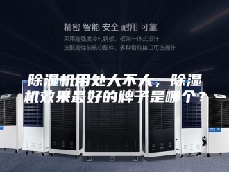 企业新闻除湿机用处大不大，除湿机效果最好的牌子是哪个？