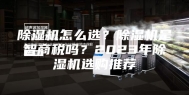 除湿机怎么选？除湿机是智商税吗？2023年除湿机选购推荐