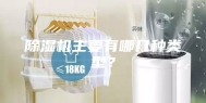 除湿机主要有哪几种类型？