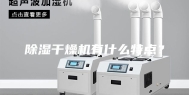 除湿干燥机有什么特点？