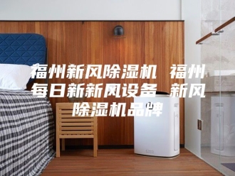 行业新闻福州新风除湿机 福州每日新新风设备 新风除湿机品牌