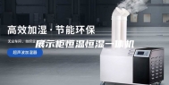 展示柜恒温恒湿一体机