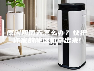 行业新闻原创回南天怎么办？快把你家的除湿机拿出来!
