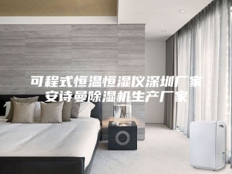 企业新闻可程式恒温恒湿仪深圳厂家安诗曼除湿机生产厂家