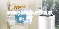 家用除湿机的品牌有哪些？