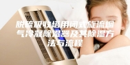 脱硫吸收塔用闭式旋流烟气冷凝除湿器及其除湿方法与流程
