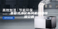 直膨式净化新风机组温恒湿空调