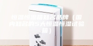 恒温恒湿箱知名品牌（国内知名的5大恒温恒湿试验箱）