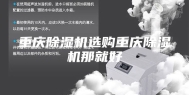 重庆除湿机选购重庆除湿机那就好