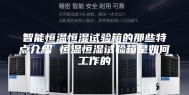 智能恒温恒湿试验箱的那些特点介绍 恒温恒湿试验箱是如何工作的