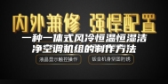 一种一体式风冷恒温恒湿洁净空调机组的制作方法