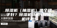除湿机（抽湿机）哪个牌子好？除湿机选购+除湿机评测!