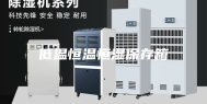 低温恒温恒湿保存箱