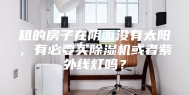 租的房子在阴面没有太阳，有必要买除湿机或者紫外线灯吗？