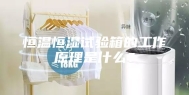 恒温恒湿试验箱的工作原理是什么？