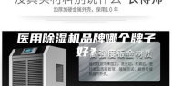 医用除湿机品牌哪个牌子好？