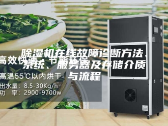 企业新闻除湿机在线故障诊断方法、系统、服务器及存储介质与流程