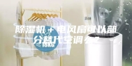 除湿机＋电风扇可以部分替代空调么？