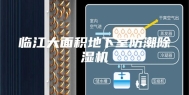 临江大面积地下室防潮除湿机