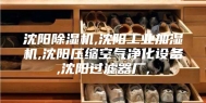 沈阳除湿机,沈阳工业加湿机,沈阳压缩空气净化设备,沈阳过滤器厂,