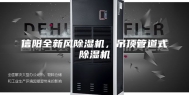 信阳全新风除湿机，吊顶管道式除湿机