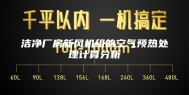 洁净厂房新风机组的空气预热处理计算分析