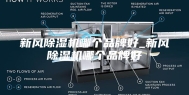 新风除湿机哪个品牌好_新风除湿机哪个品牌好